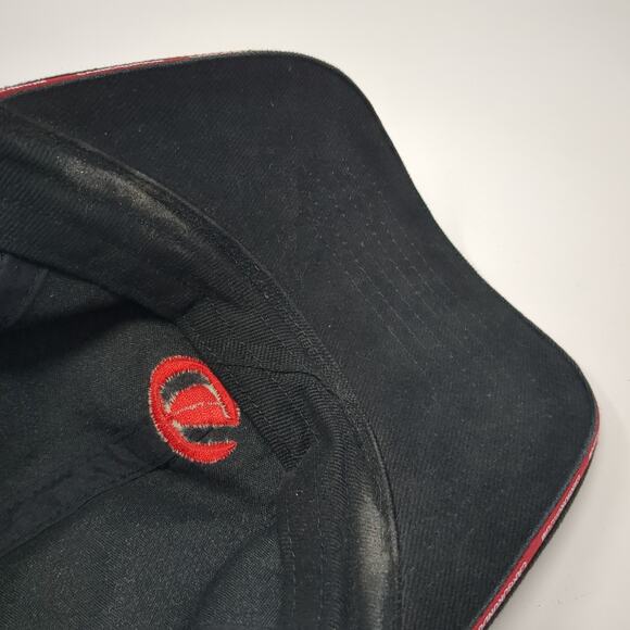 Carborundum Strapback Baseball Cap Black One Size Adjustable Embroidered - Picture 8 of 9